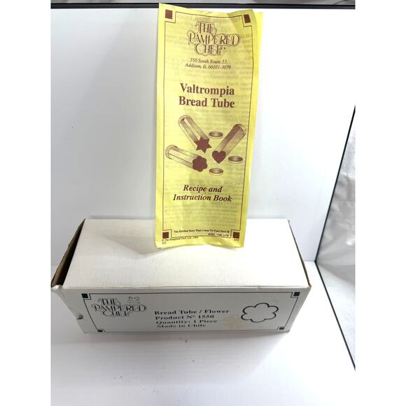 Pampered Chef Valtrompia Bread Star Tube No. 1550 Instructions & Recipes - Picture 5 of 5